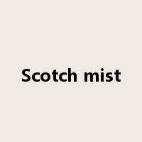 Scotch mist是什么意思