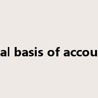 accrual basis of accounting是什么意思