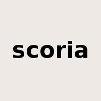 scoria是什么意思