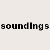 soundings是什么意思
