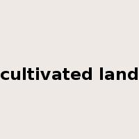 cultivated land是什么意思