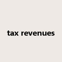 tax revenues是什么意思
