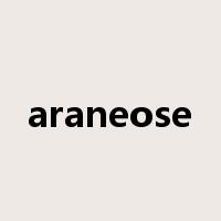 araneose是什么意思