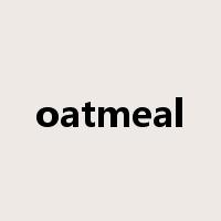oatmeal是什么意思