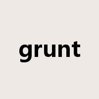 grunt是什么意思