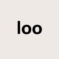 loo是什么意思