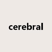 cerebral是什么意思