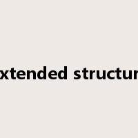 extended structure是什么意思