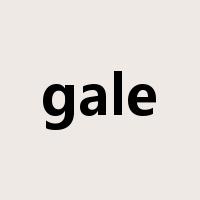 gale是什么意思