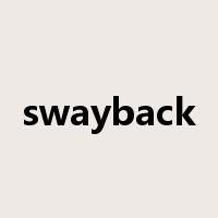 swayback是什么意思