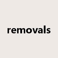 removals是什么意思