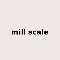 mill scale是什么意思
