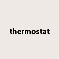 thermostat是什么意思