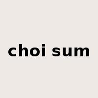 choi sum是什么意思