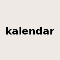 kalendar是什么意思