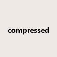 compressed是什么意思