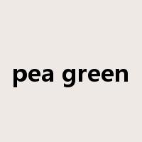 pea green是什么意思