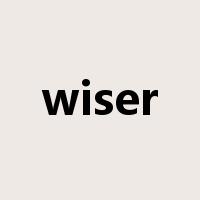 wiser是什么意思