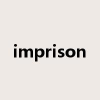 imprison是什么意思