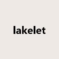 lakelet是什么意思
