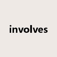 involves是什么意思