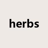 herbs是什么意思