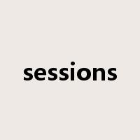 sessions是什么意思