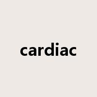 cardiac是什么意思