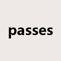 passes是什么意思