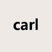carl是什么意思