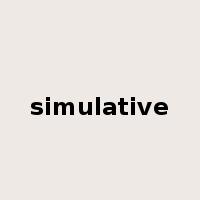 simulative是什么意思