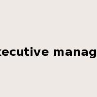 executive manager是什么意思