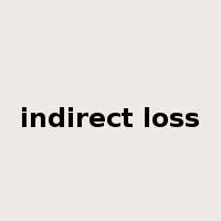 indirect loss是什么意思