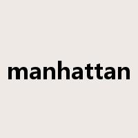manhattan是什么意思