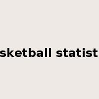 basketball statistics是什么意思