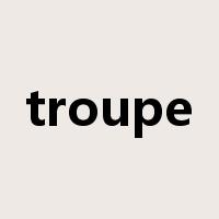 troupe是什么意思
