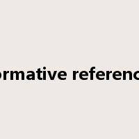normative references是什么意思