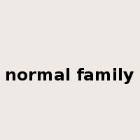 normal family是什么意思