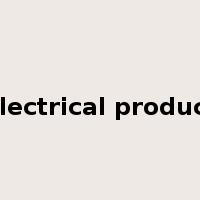 electrical product是什么意思