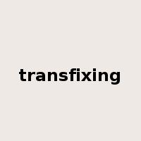 transfixing是什么意思