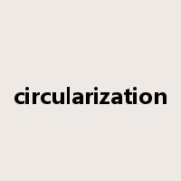 circularization是什么意思
