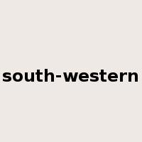 south-western是什么意思