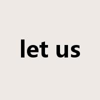 let us是什么意思