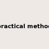practical method是什么意思