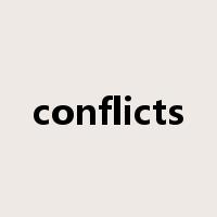 conflicts是什么意思