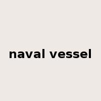 naval vessel是什么意思