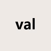 val是什么意思