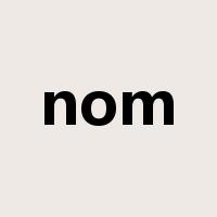 nom是什么意思