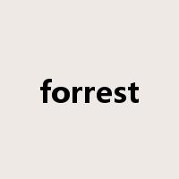 forrest是什么意思