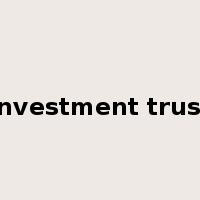 investment trust是什么意思